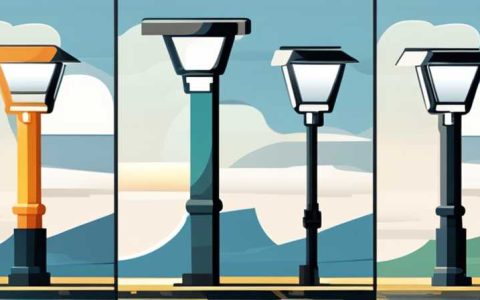 How many years is the life of solar street light poles