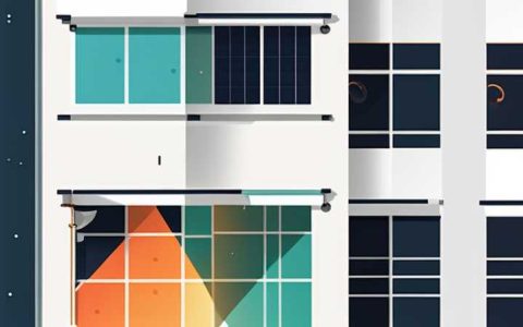 How to install balcony flat solar panel