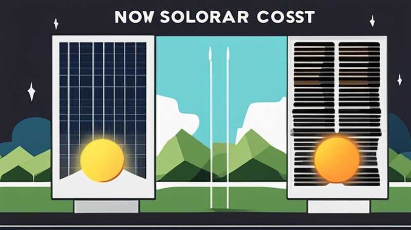 How much does a 7w solar floodlight cost