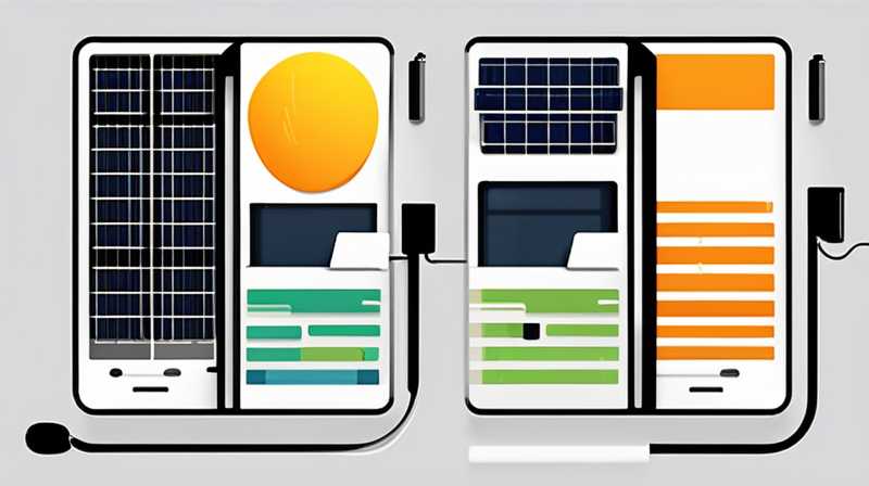 What does solar charging voltage mean?