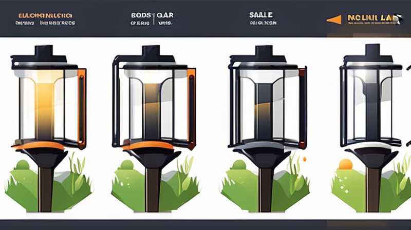 How to dismantle the eight-meter pole solar lamp cover