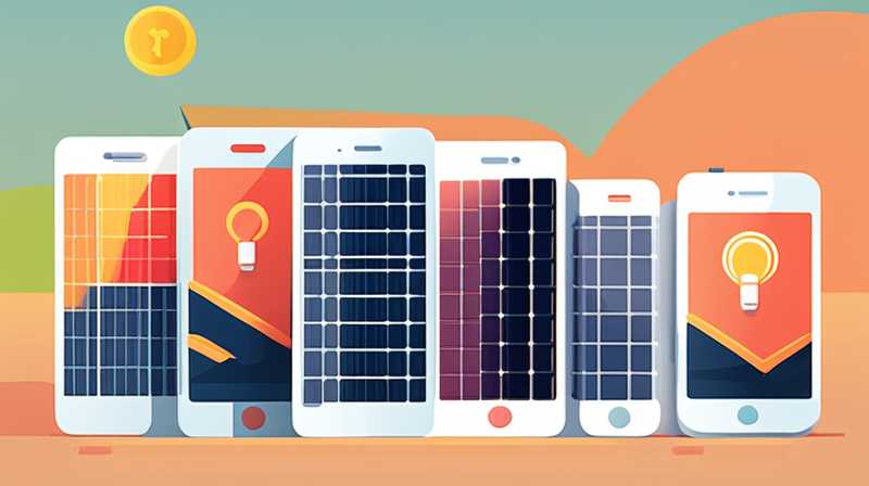 How much does it cost to charge your phone with solar energy?