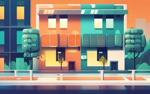 How many square meters can solar street lights illuminate?