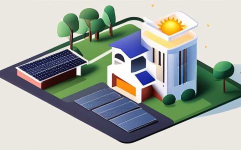 How many watts is suitable for solar lights in villa gardens