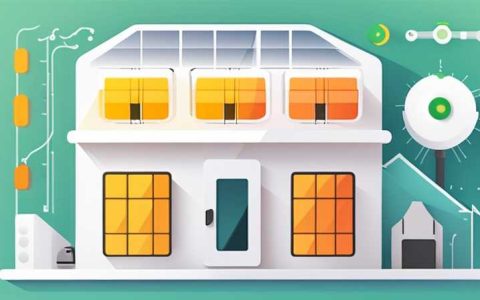 How many watts does a household use for solar power generation?