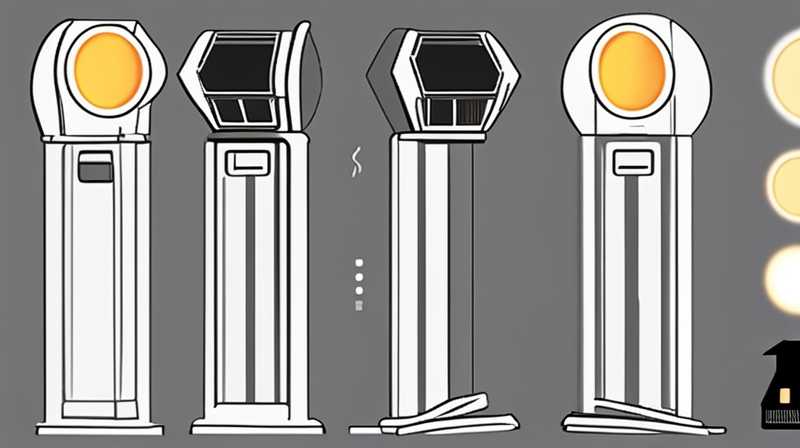 How to use solar gate post lights