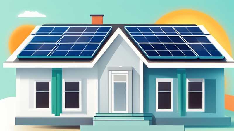 How to install two solar panels at home