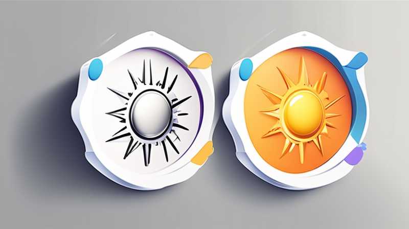 How to brush the solar sealing ring