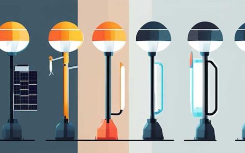 What solar light to use for a 20 meter pole