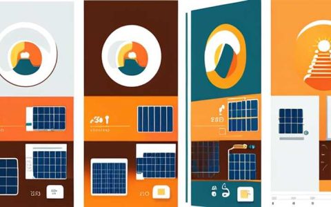 How to turn on and off the solar monitoring light