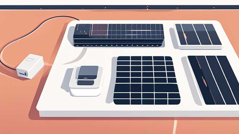 How to use the solar backup port