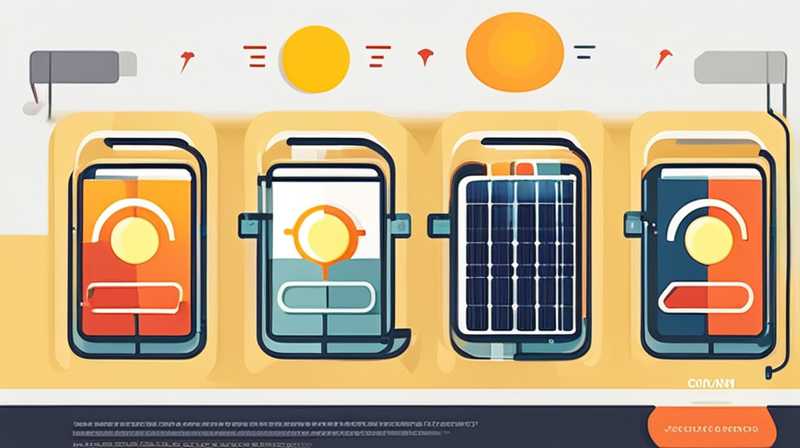 What does SOS mean in solar powered lights?