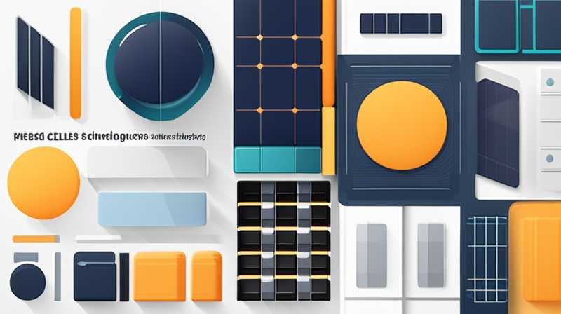 Why are solar cells divided into blocks?