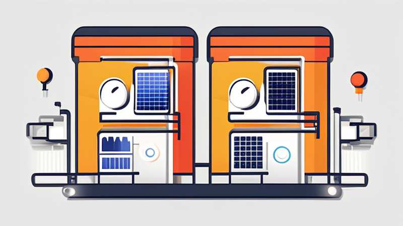 Where is the electricity generated by solar lights stored?