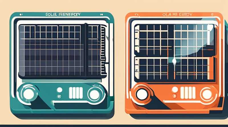 How to discharge old-fashioned solar energy