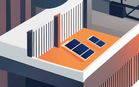 How to arrange the balcony with solar energy