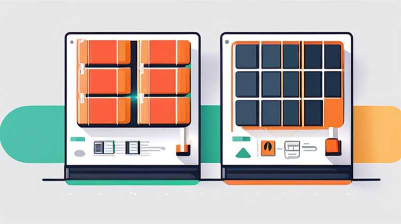 How to install lithium batteries in solar panels