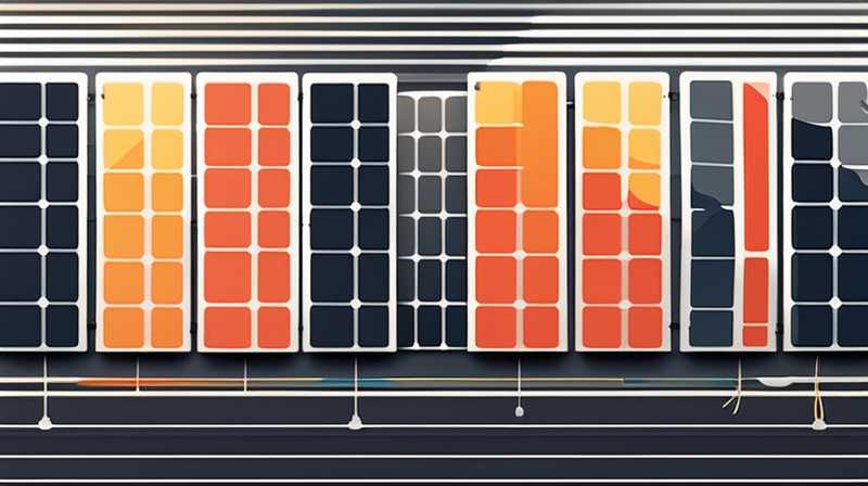 How to distinguish positive and negative wiring of solar panels