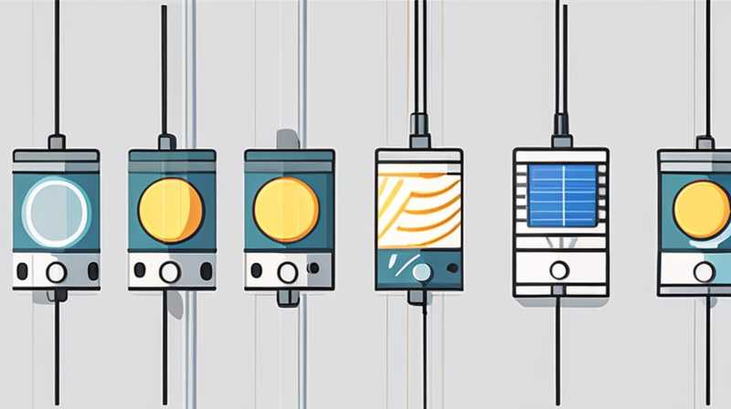 How to connect solar lights to electrical wires