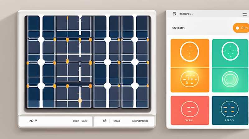 How to measure the light exposure of solar panels