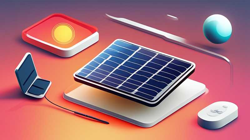 What does WP mean when a solar cell is displayed?