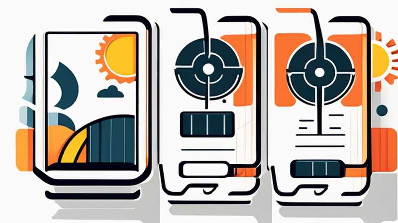 How to connect solar external batteries in series