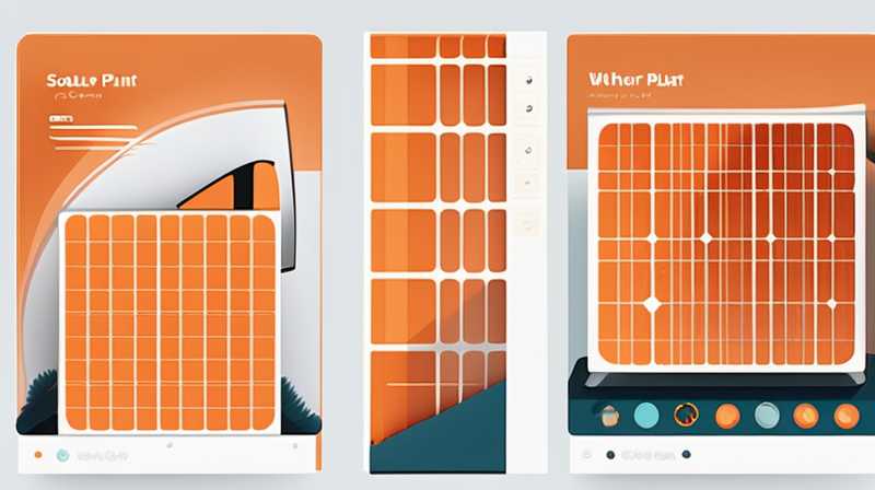 What is the work of solar plant slicing