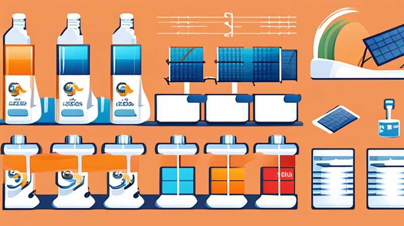 How much oxalic acid is needed to clean solar energy