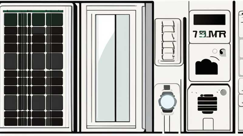 How to open the solar panels