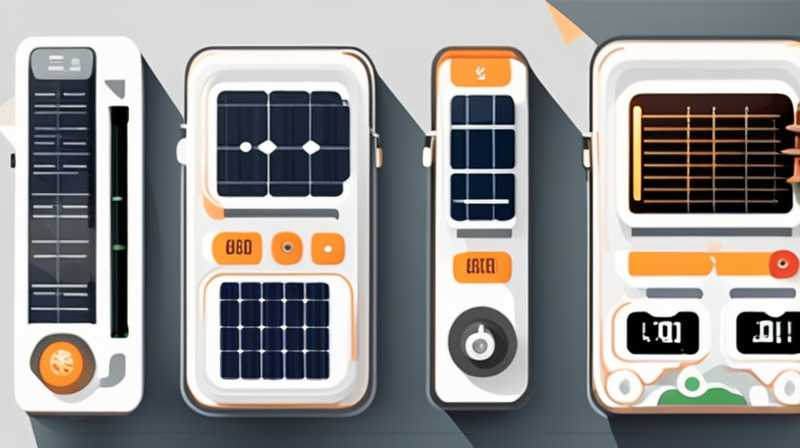 How to use the solar digital measurement and control instrument