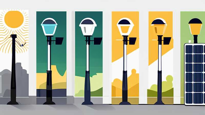 What are the equipments of solar street lights?