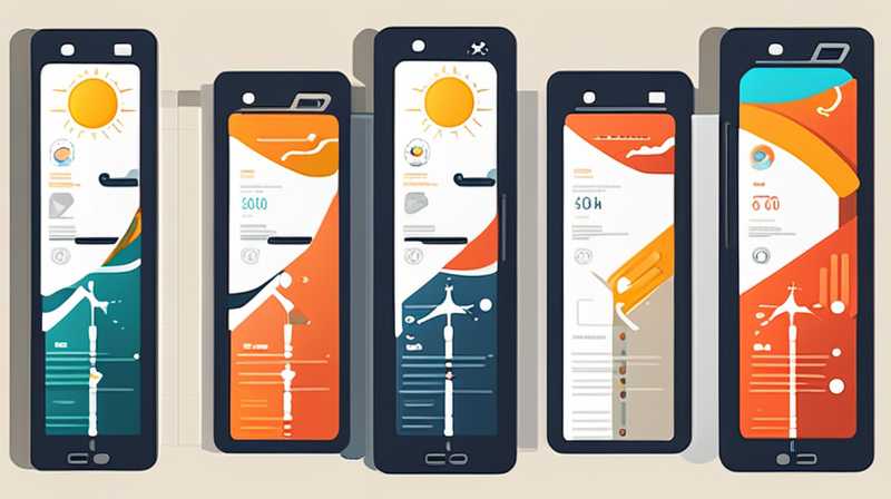 What does a solar energy system include?