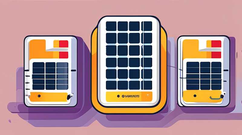 What is the maximum wattage of solar charging panels?