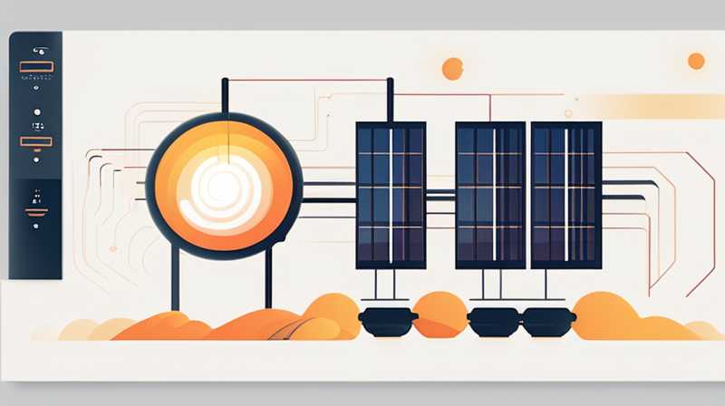 How to connect the two core wires of solar energy