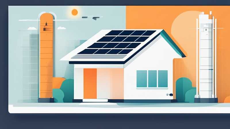 How many watts of solar energy are needed for home installation?