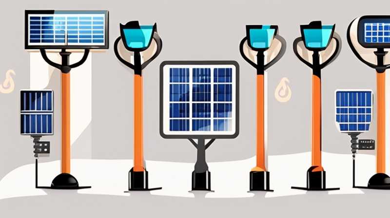 How many volts is a 300w solar garden light?