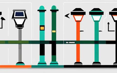 How to dismantle the solar light on the gate lamp post