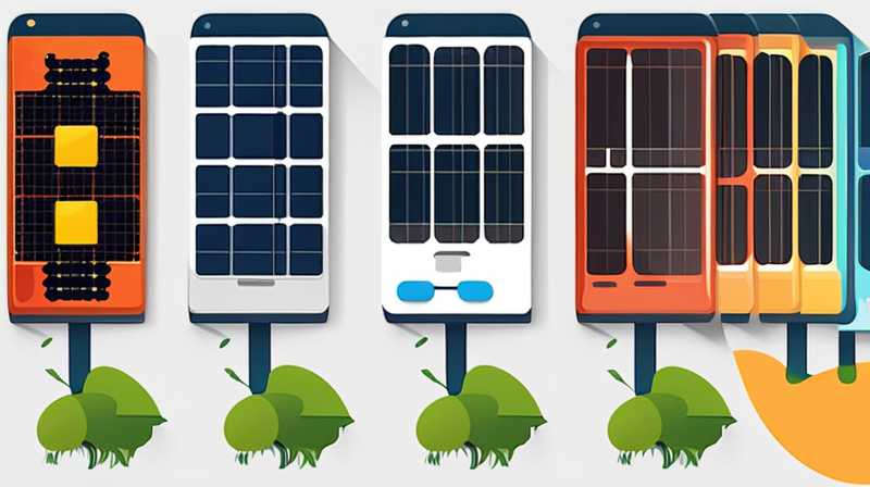 What is the difference between solar panel ground color