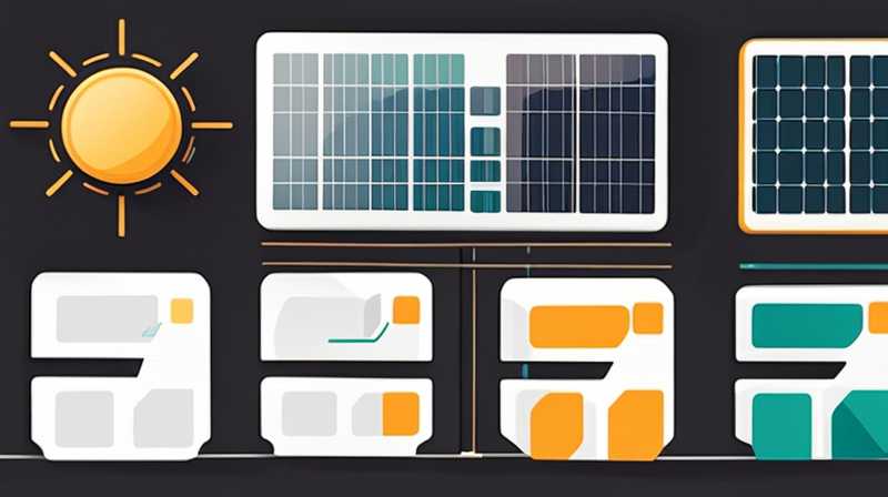 How to repair solar panels in multiple layers