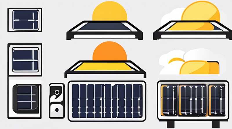 How many A does a 100W solar panel have?