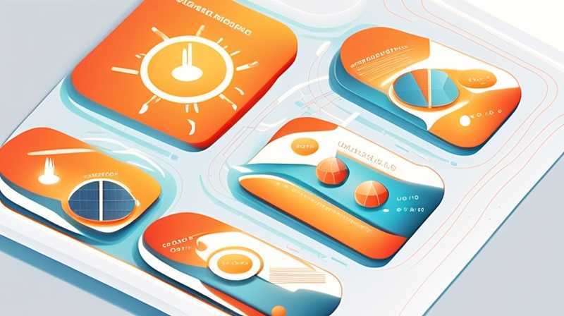 How to read the solar energy resource distribution map