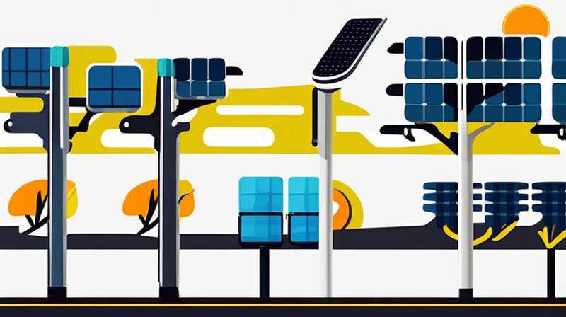 How are solar street lights designed?