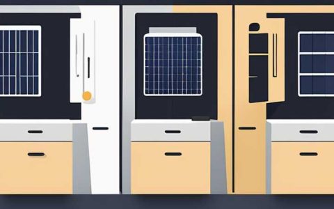 How to install a solar closet