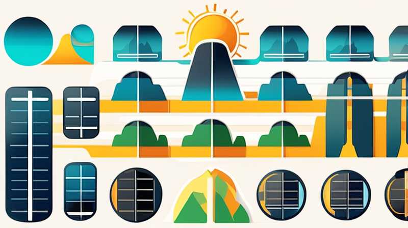 What kind of light strip can solar energy bring