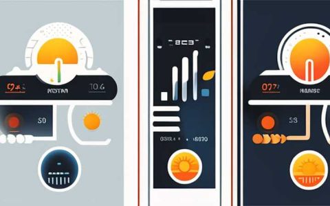 How to use the solar temperature control display