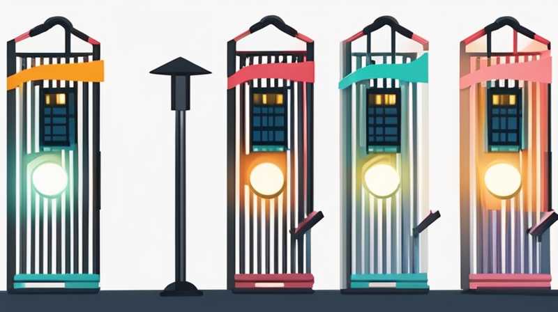 How to set up solar gate post lights