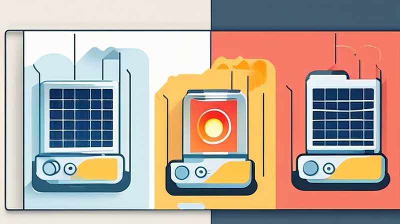 How to adjust the temperature of the solar energy at home