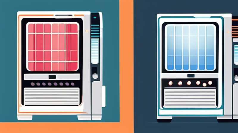 How to defrost with solar refrigeration