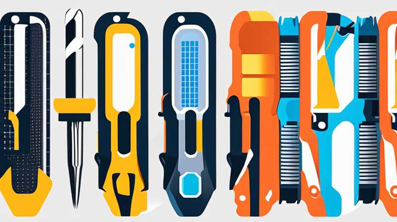 How to open the solar crimping pliers