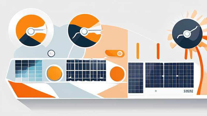 How to adjust the solar conversion valve